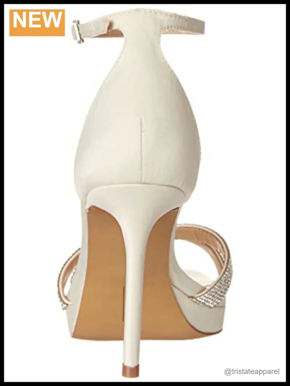 Vince Camuto Kalvira2 Satin Stiletto Heeled Sandal with Buckle Closure